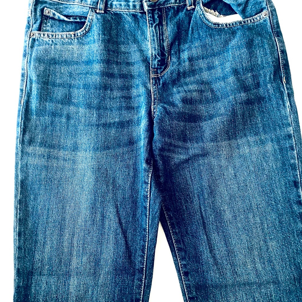 Used Kids Jean  wide leg blue color